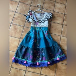 Encanto Dress from Disney Store size 5/6. In excellent condition